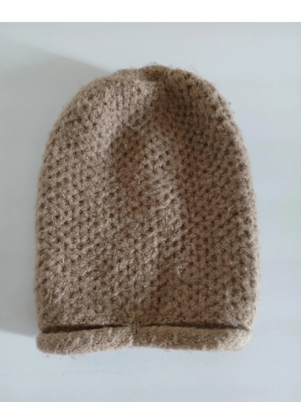 Free People Beanie Knit Roll-Edge One Size Fits Most